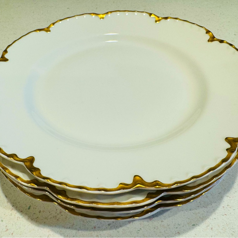 Set of 4 Limoges Dinner Plates (Ranson)